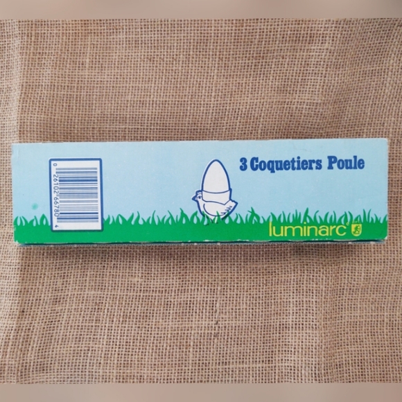 Egg Cups set of 3 by Luminarc NIB - Picture 4 of 6